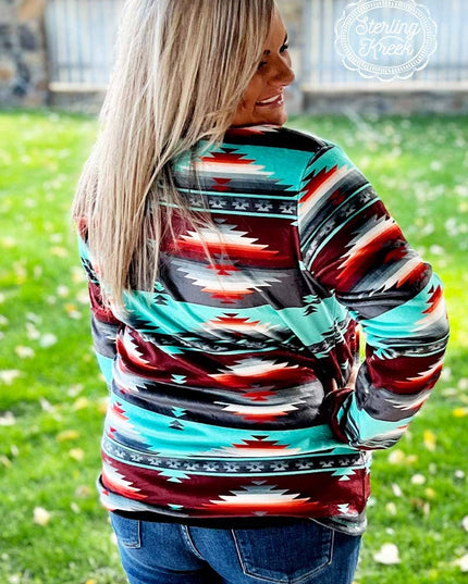 Texas Rain Fitted Pullover