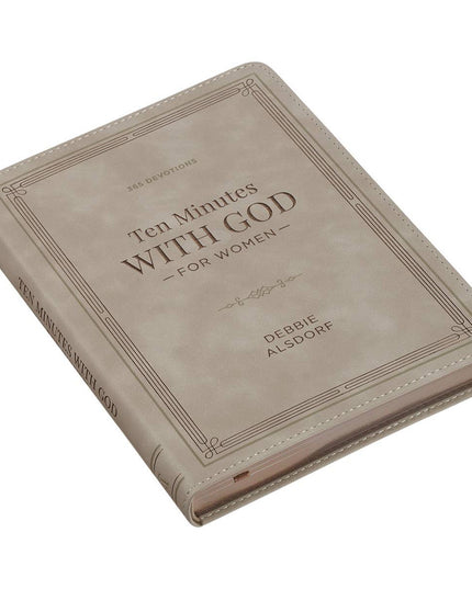 Devotional 10 Minutes with God for Women Faux Leather
