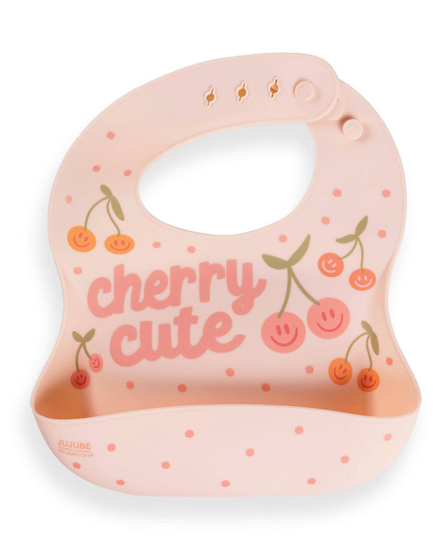 Silicone Bib Cherry Cute