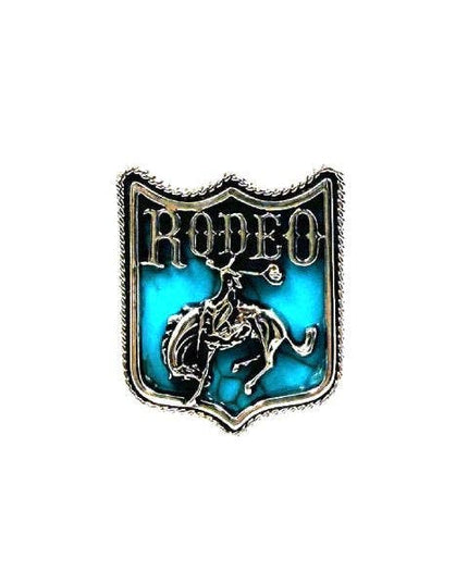 Western Turquoise Rodeo Cuff Ring
