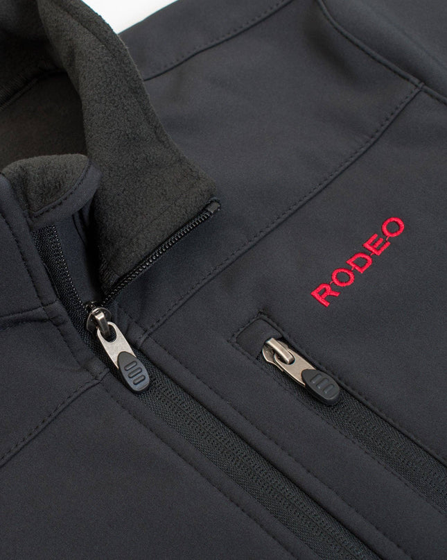 Boys Rodeo Embroidery Jacket -BNJ650-EMB-MHL-BLACK-US