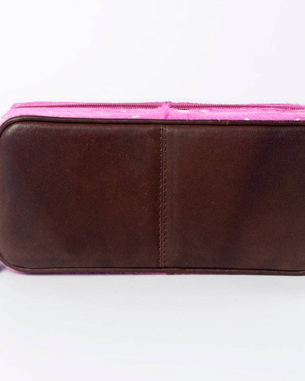 LC-ADBGA318D Jewelry Case Genuine Western Leather Women Bag