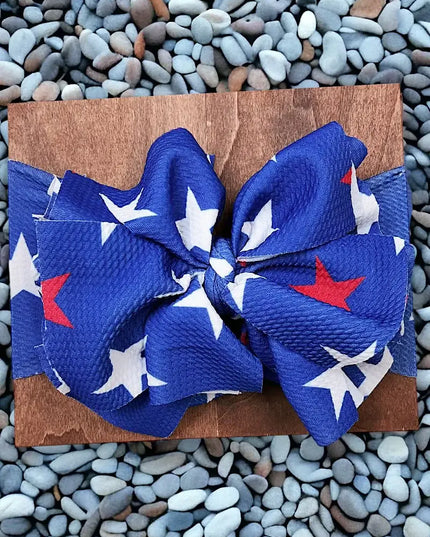 Big Tassel Printed Fashion Headband for Girls and Babies