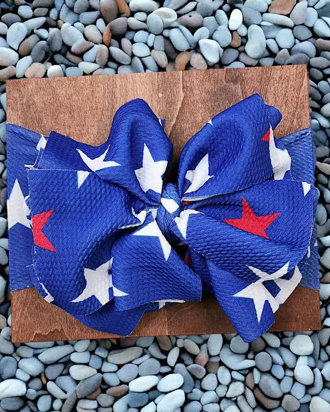 Big Tassel Printed Fashion Headband for Girls and Babies