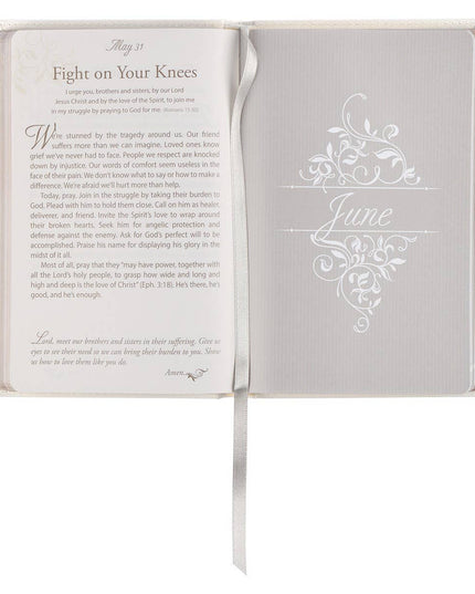 Devotional for Mr. & Mrs. White Faux Leather