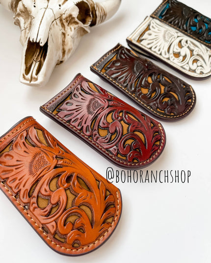 Leather Pocket Knife Sheath Genuine Leather Case Pocket