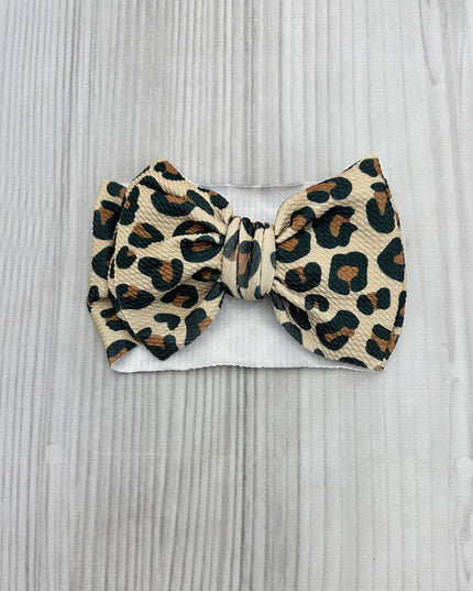 Cheetah Waffle Headband