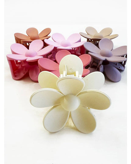 Matte Sweet Colors of Daisy Hair Clips
