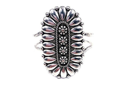 Western Oval Concho Hinge Bracelet