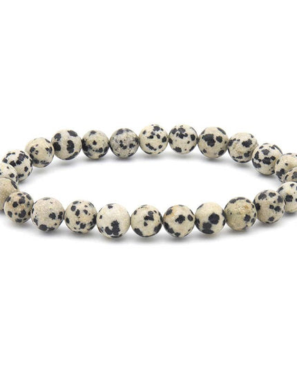 8MM Elastic Natural Stone Bracelets - CS