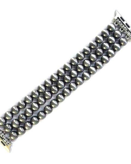 Western Multi Strand Navajo Pearl Apple Watch Band