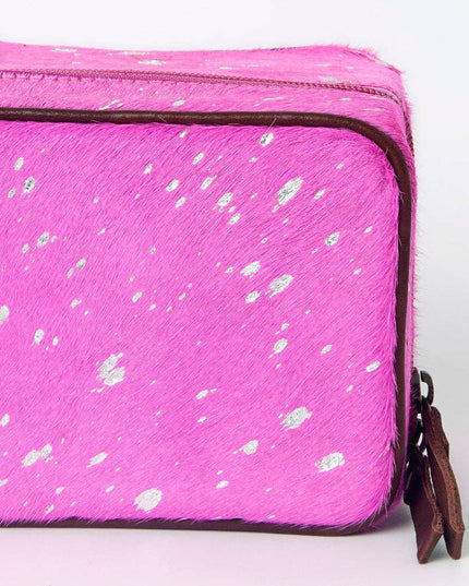 LC-ADBGA318D Jewelry Case Genuine Western Leather Women Bag