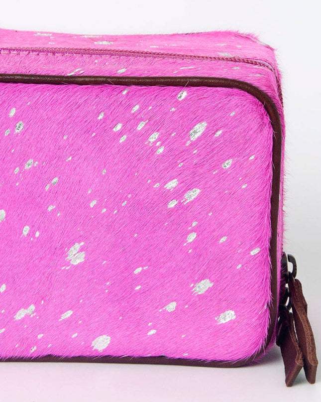LC-ADBGA318D Jewelry Case Genuine Western Leather Women Bag