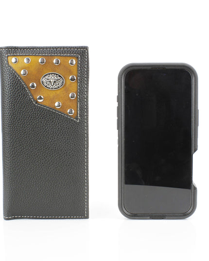Rodeo Wallet with Bison Head Concho VL880