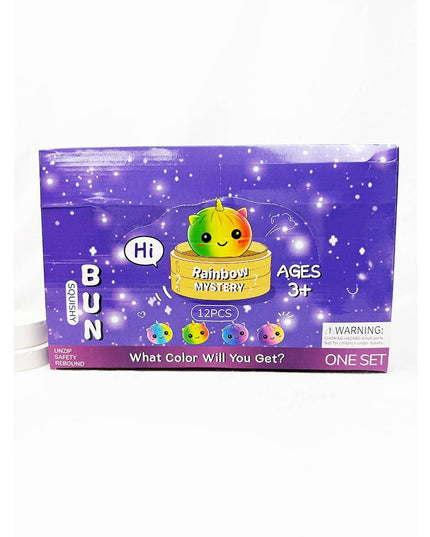 Mystery Rainbow Unicorn Dumpling Squishy with Steamer