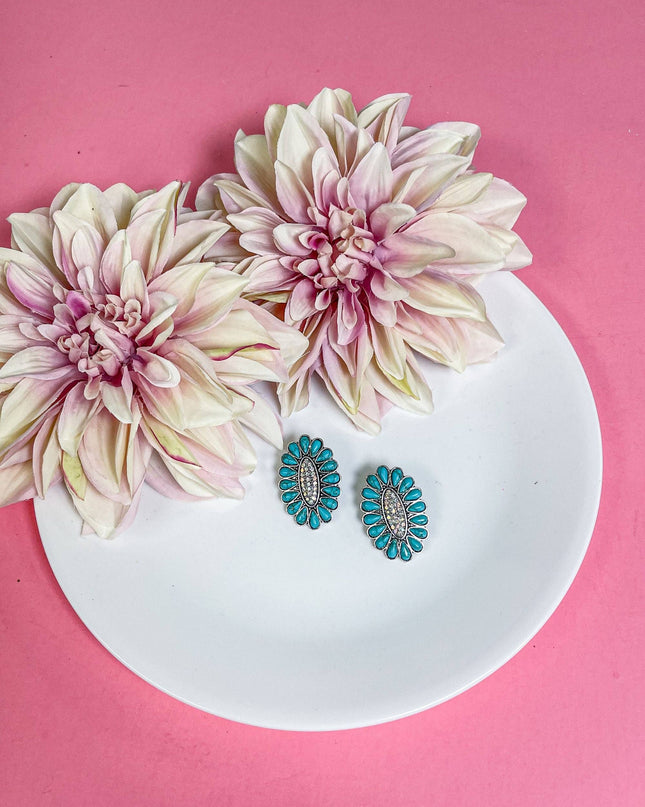 Turquoise Eternity Earrings