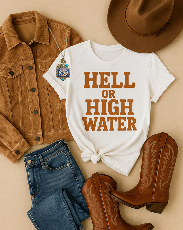 Cowgirl Happy Hour – Western Pendant Necklace