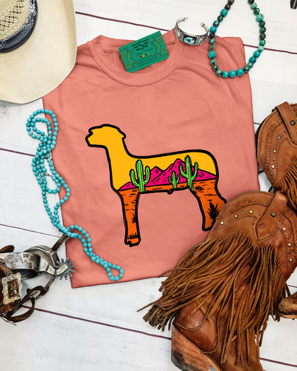 Desert Skies Livestock Graphic Tee