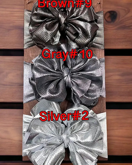 Metallic Big Tassel Printed Fashion Headband for Babies