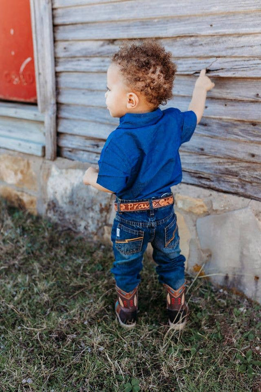 Boy Denim Relaxed Fit Jeans, 0M-5T