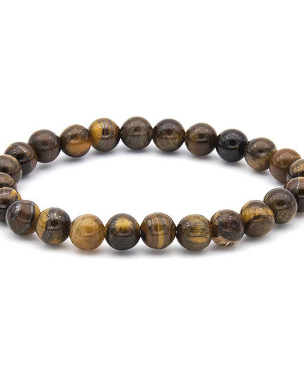 8MM Elastic Natural Stone Bracelets - CS