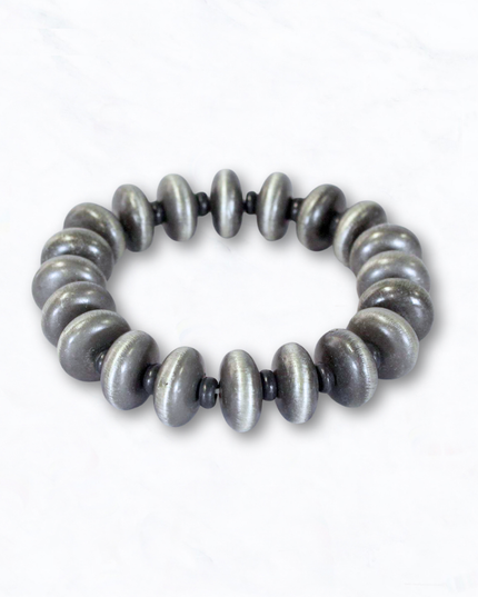 Western Navajo Pearl Beaded Stretch Bracelet