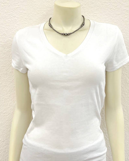 738118, Handmade 15" Clustered Polish Navajo Necklace