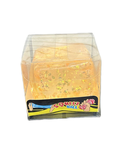 GALAXY GLITTER SLOW RISING SQUISHY CUBES KAWAII FIDGET TOY