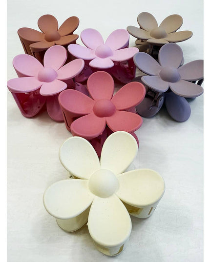 Matte Sweet Colors of Daisy Hair Clips