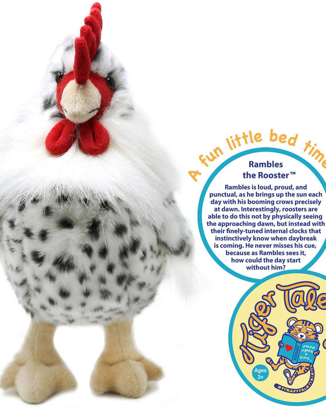 Rambles The Rooster | 15 Inch Stuffed Animal Plush
