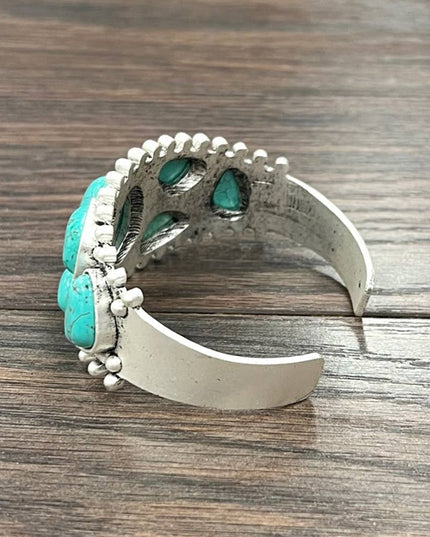 711325, Turquoise Cuff Bracelet