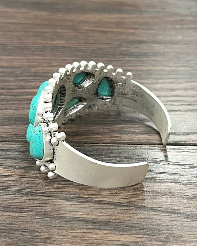 711325, Turquoise Cuff Bracelet