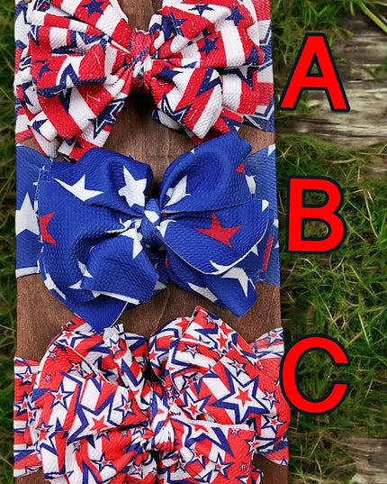 Big Tassel Printed Fashion Headband for Girls and Babies