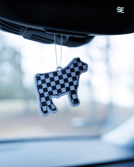 Checkerboard Show Steer Air Freshener