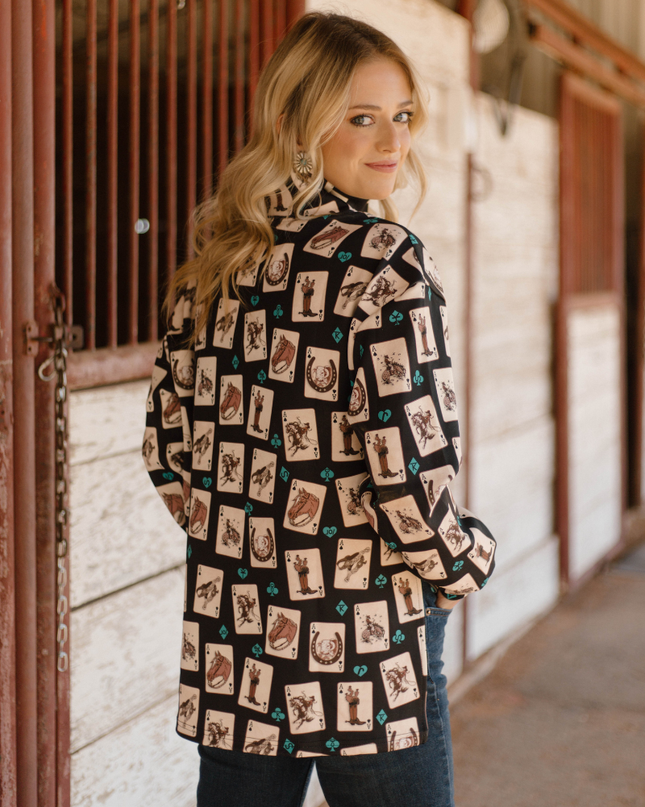 Luck Of The Brand mock neck