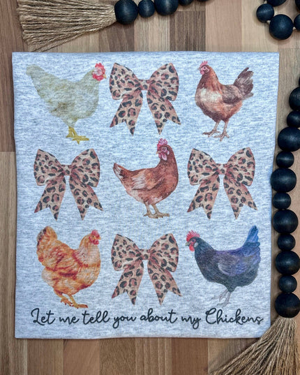 Chicken & Bow's Let Me Tell You... SUBLIMATION TEE
