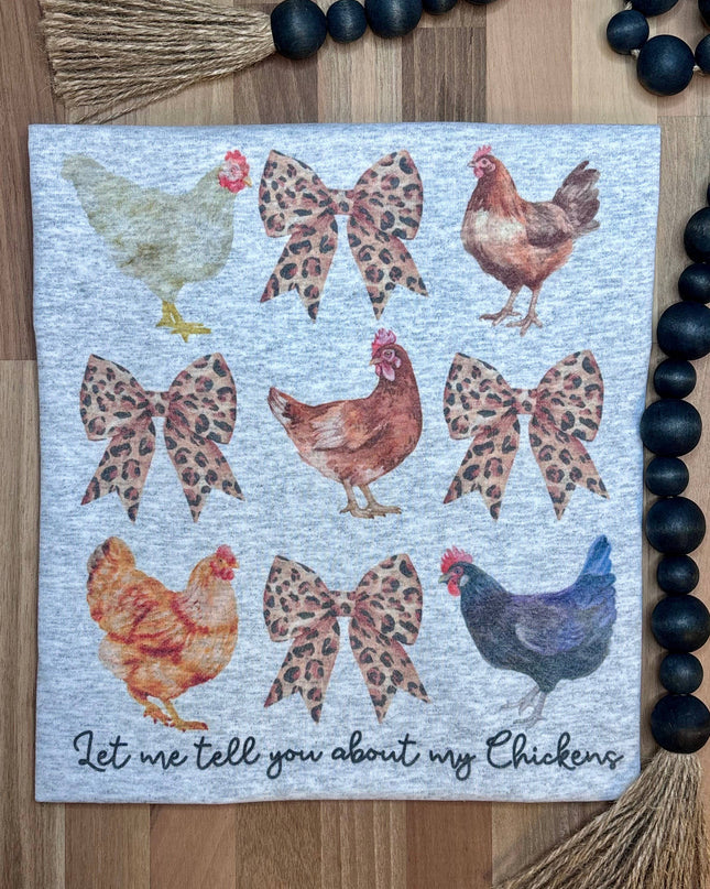 Chicken & Bow's Let Me Tell You... SUBLIMATION TEE