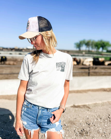 Western Classic 'American Farmer' Graphic Tee