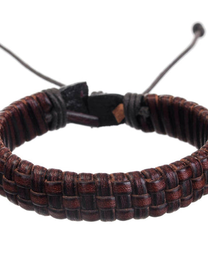MM Bracelet - Orlando | Men's Woven Leather Bracelet