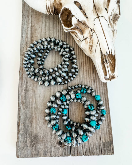 Western Navajo Style Bead Stretch Bracelets