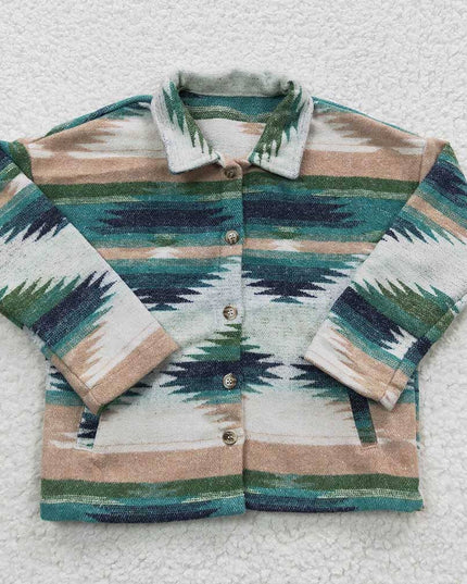 Baby Kids Western Aztec Sibling Jackets Cardigans