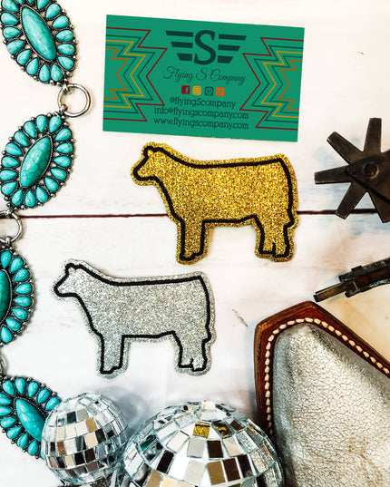 Show Calf Embroidered Patch (Patch ONLY)
