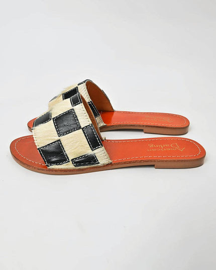 Hair-On Western-Chic Luxury Meets Every-Day Comfort Slippers