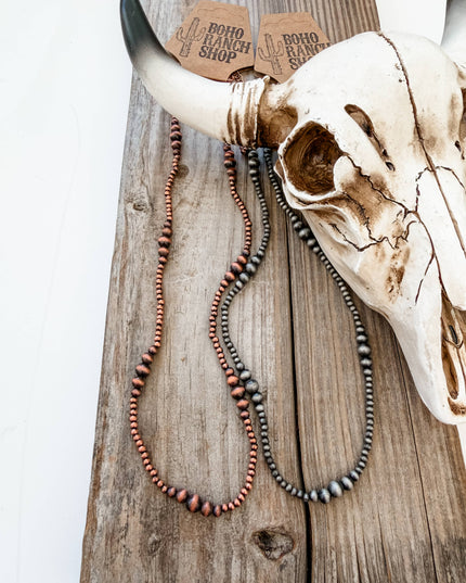 Western Style Navajo Pearl Necklace