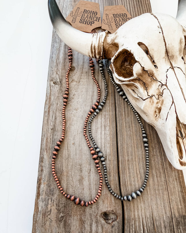 Western Style Navajo Pearl Necklace