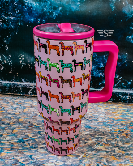 Stock Show Vibes 40oz Flip TopTumbler