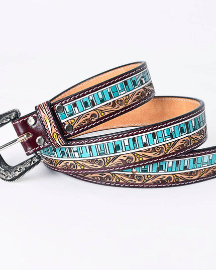LC-ADBLF153 Genuine American Leather Belt Men and Women