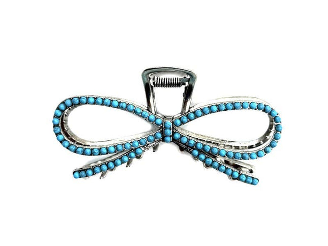 Western Ribbon Navajo Pearl Hair Claw