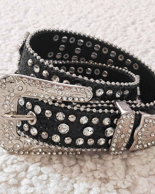 Baby Girls Sparkle Rhinestone Belts