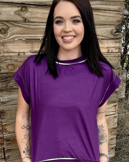 Klassic Kreek Top - Purple